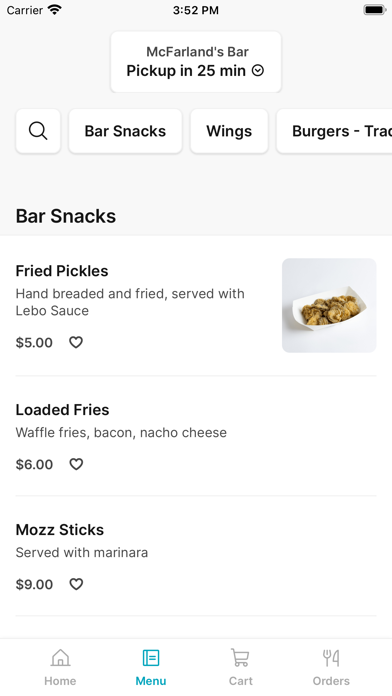 McFarland's Bar iPhone screenshot 2 - Food & Drink app