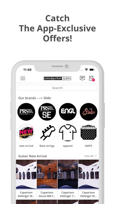 hiendguitar.com Screenshot