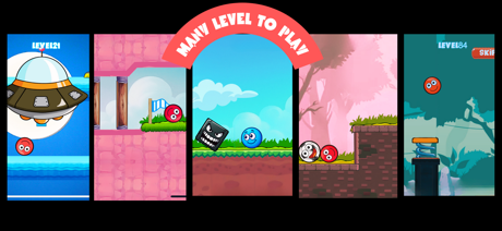 Plants Ball 4 - Red Ball Game screenshot 5