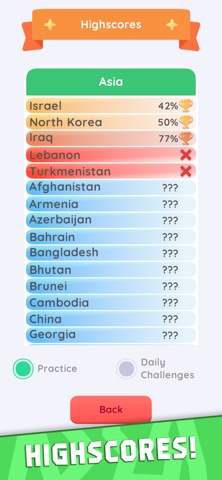Border Guesser iPhone screenshot