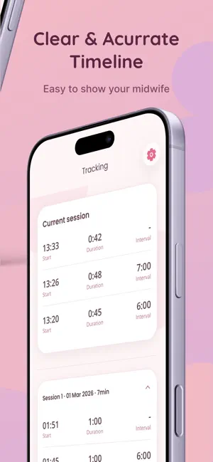 Contraction Timer - Nest screenshot 4