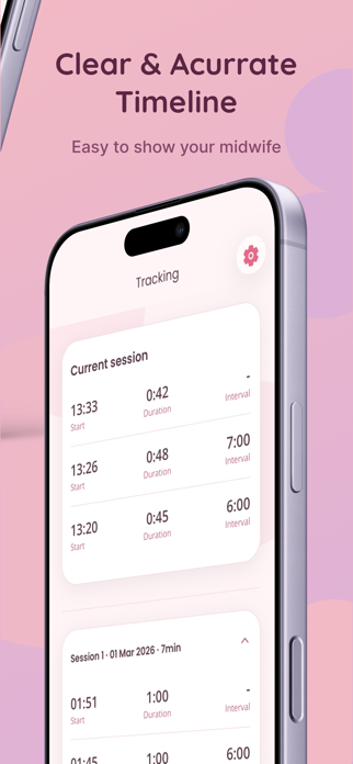 Contraction Timer - Nest Screenshot 4 of 7