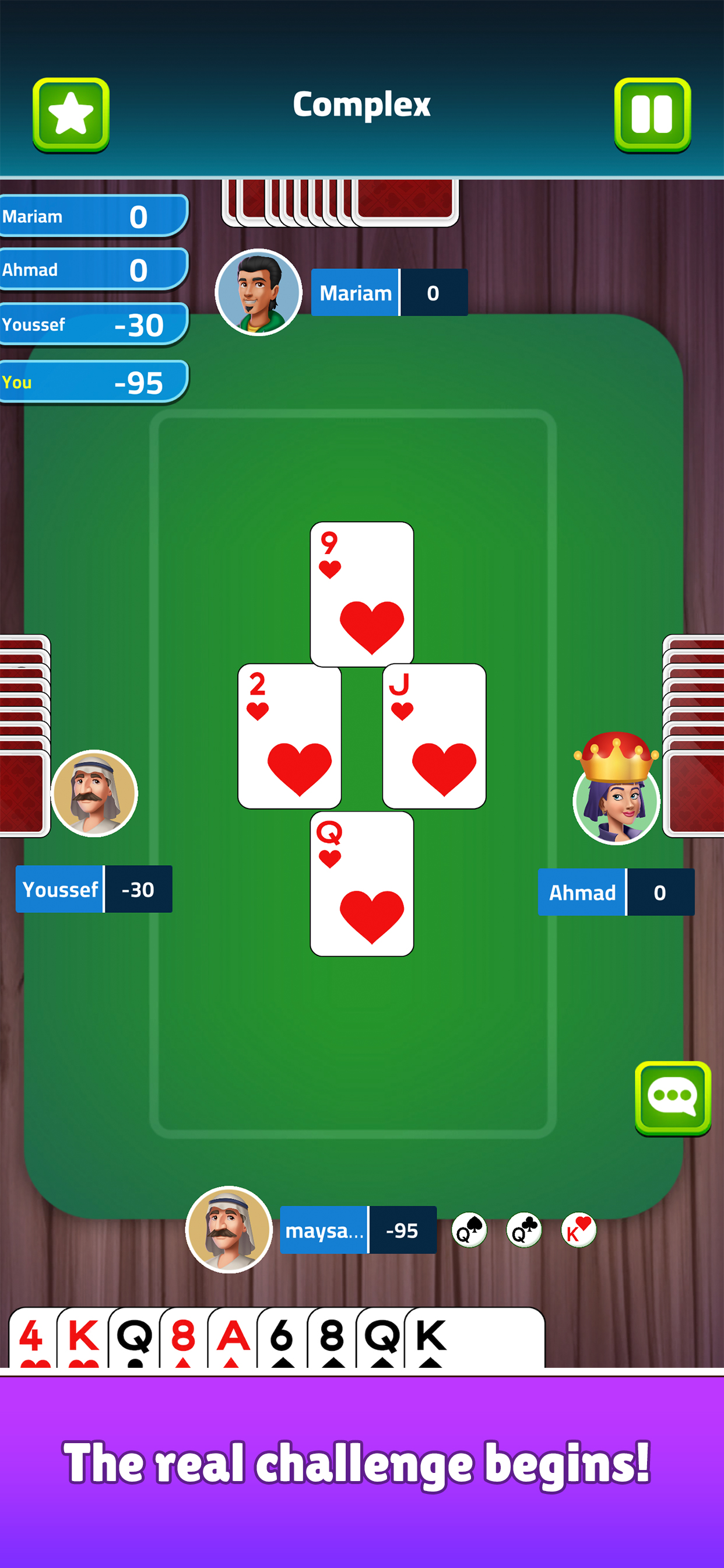 Trix Sheikh El Koba Card Game