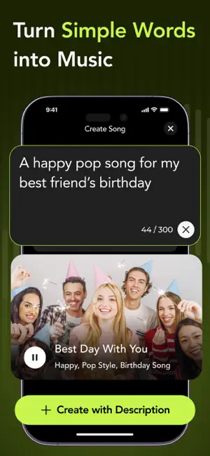 Music AI: Song Generator ! screenshot 2