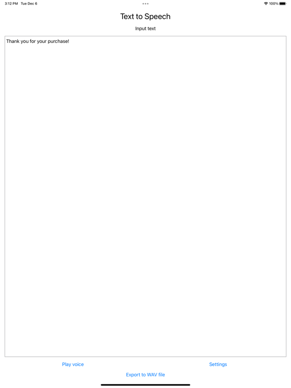 App screenshot
