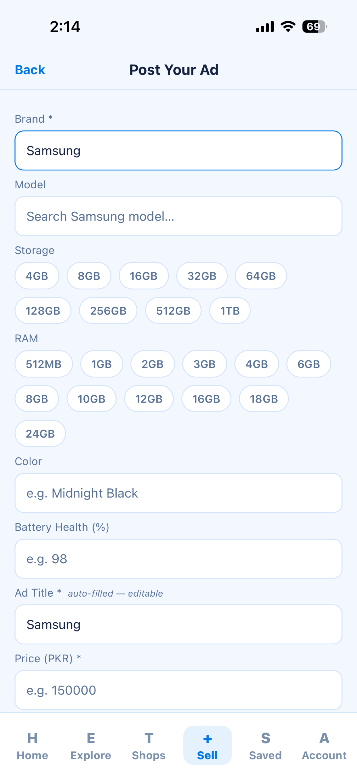 PakMobiles screenshot 3