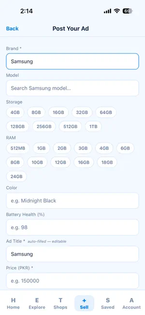PakMobiles screenshot 3