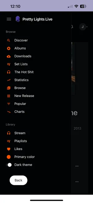 Pretty Lights Live Music screenshot 1
