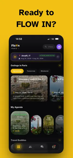 Floyn: Events, Trips & Friends screenshot 1