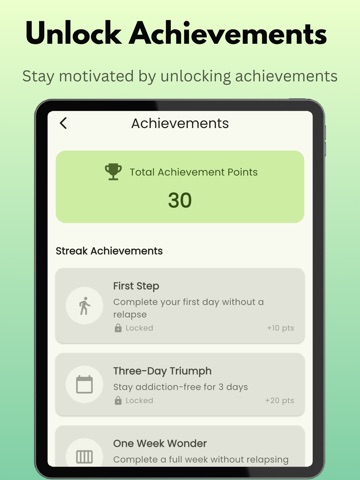 Dryjourney iPad screenshot