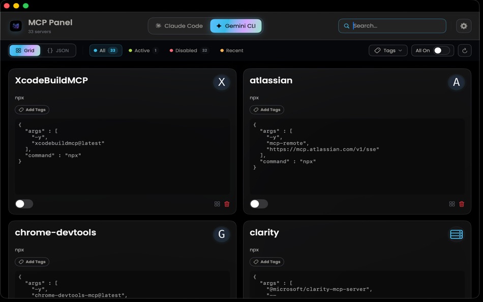 #2. MCP Server Manager (macOS) Ved: Nikhil Anand
