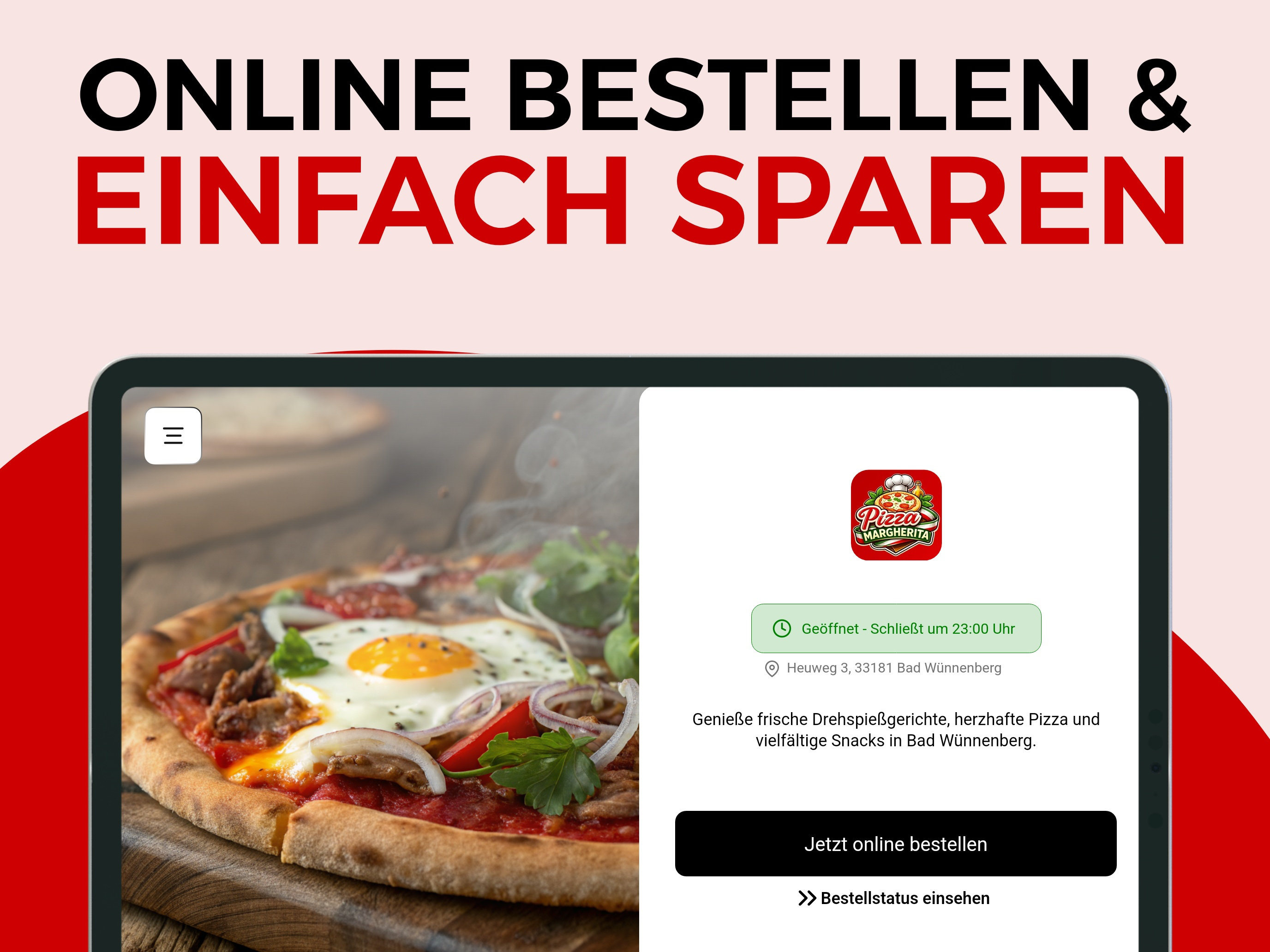 Pizza Margherita B. Wünnenberg