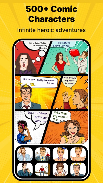 Comic Cartoon Story Maker screenshot-4