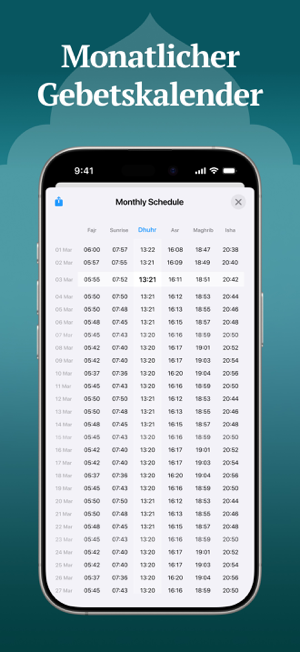 ‎Gebetszeiten - Athan Pro Screenshot