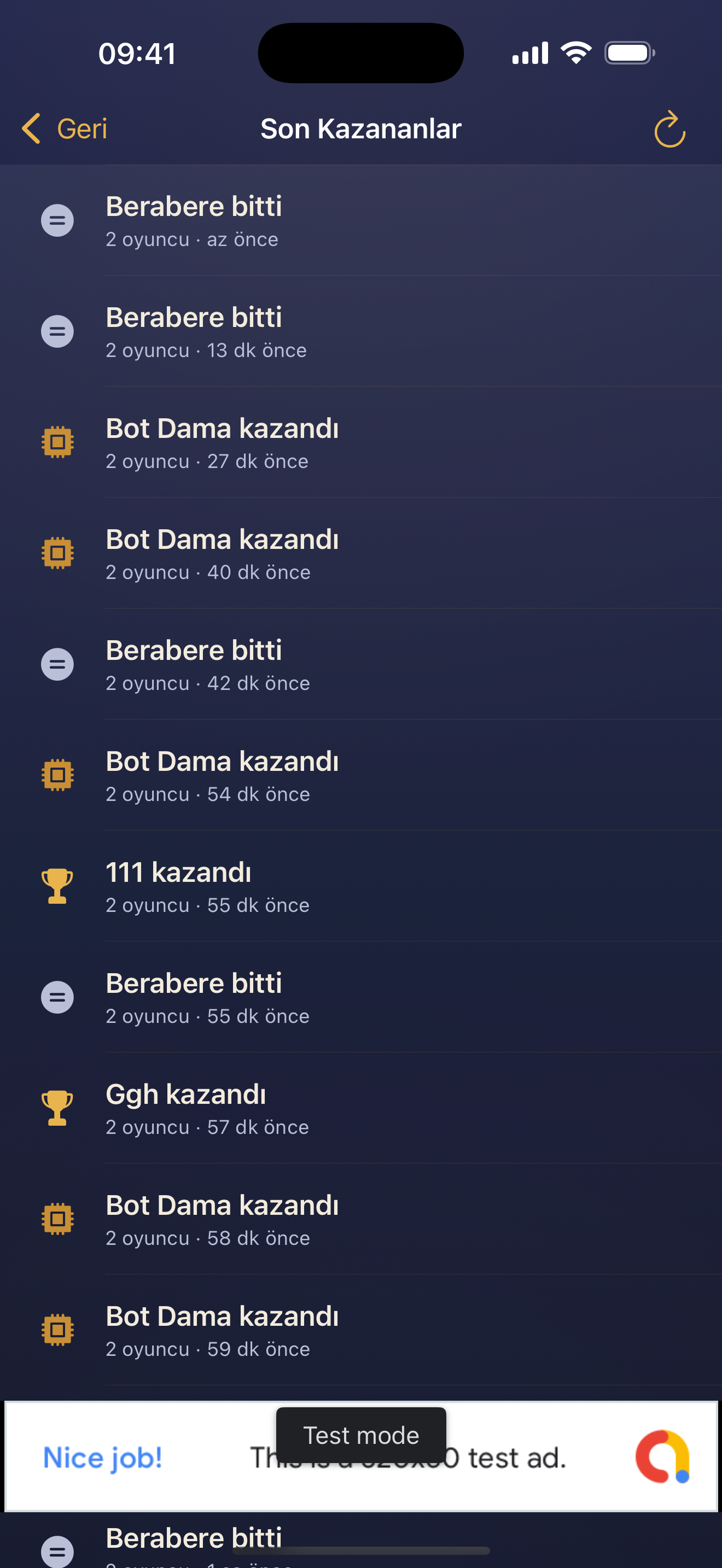 Dama - Online Türk Daması screenshot 5