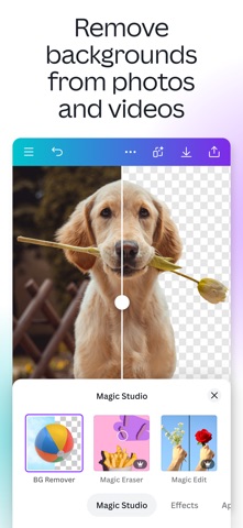 Canva: AI Video & Photo Editor App Store preview screenshot 8
