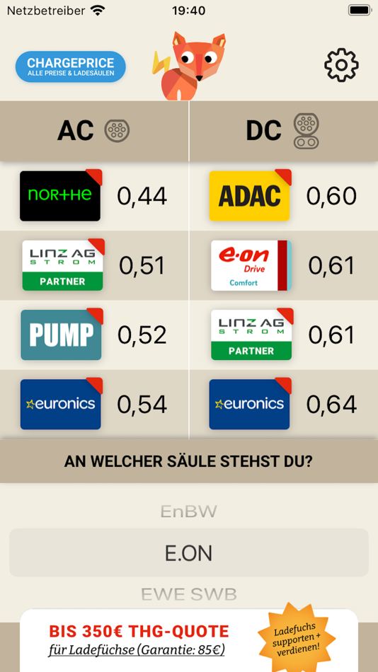 #2. Ladefuchs: EV Strompreise (iOS) 由: Malik Aziz