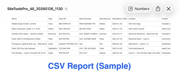 Site Tools Register 资产登记宝应用截图