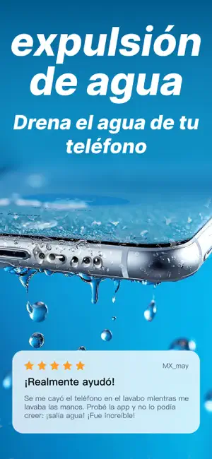 Clear Wave · Expulsión de Agua iPhone screenshot 2