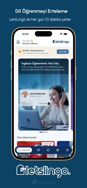LetsLingo: Online Dil Eğitimi screenshot 1
