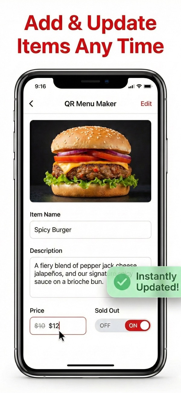 QR Menu Maker screenshot 4