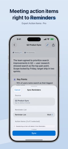 Cleio: AI Meeting Notes Screenshot 9 of 10