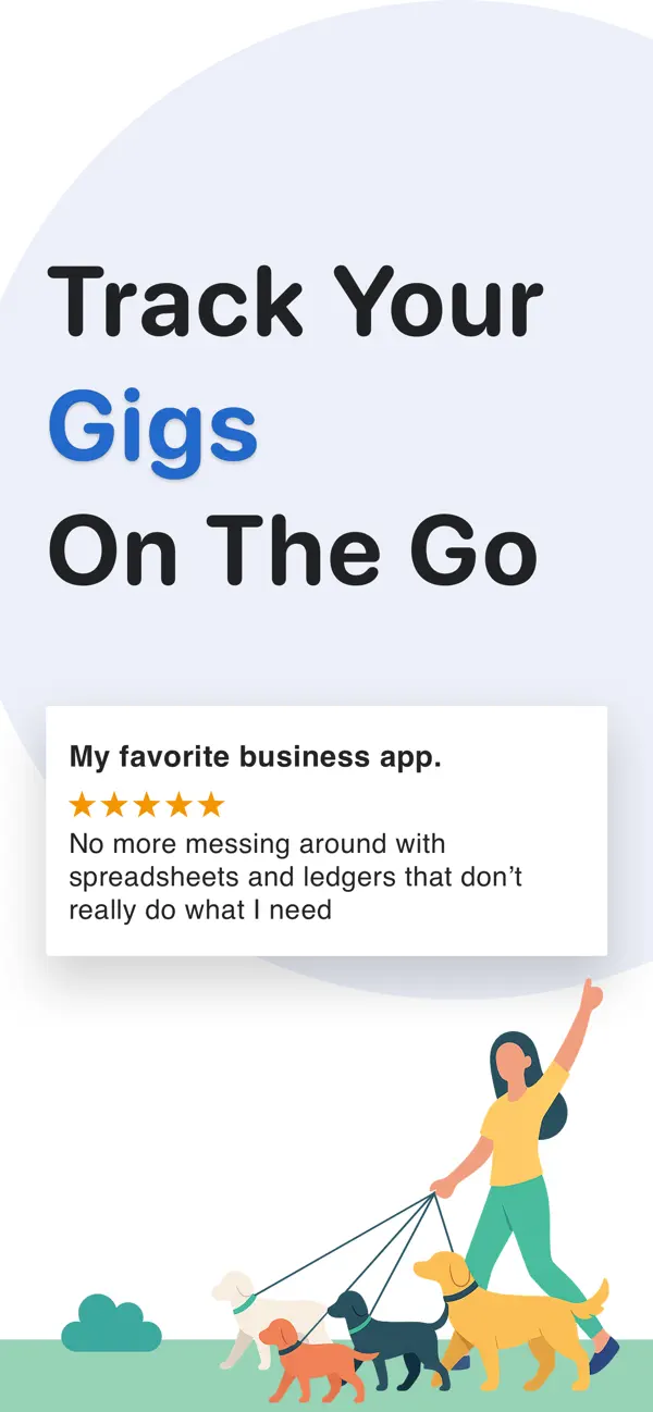 Screenshot #1 pour Giggy Bank - Income Tracker