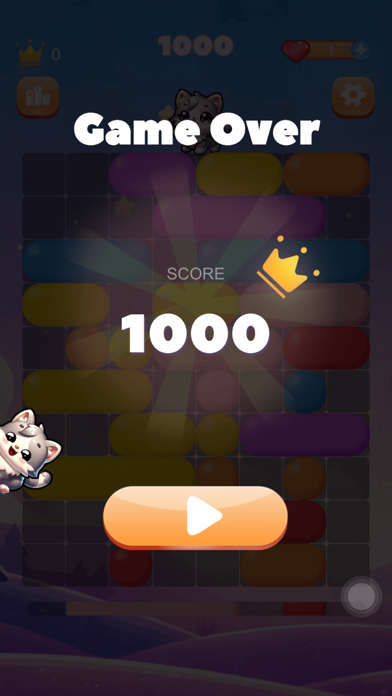 Cat Bubble Clear - Funny Game Screenshot