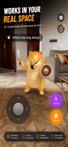 What the Dog Doin AR Meme iPhone screenshot