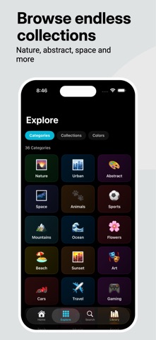 Lume: 4K Wallpapers for iPhone Screenshot 8 of 8