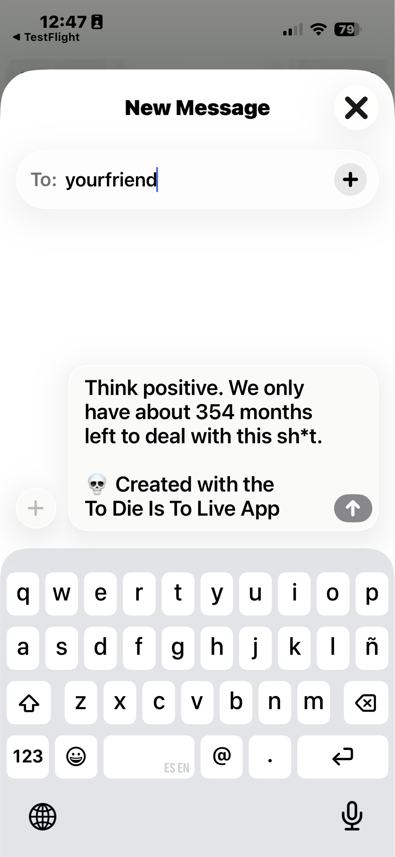 To Die Is To Live