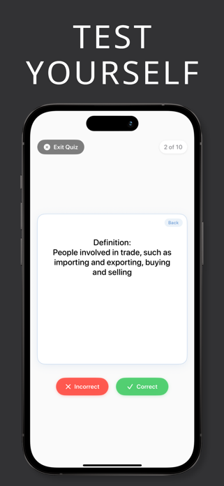 Flash Cards - Study App Screenshot 4 of 5
