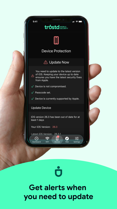 Screenshot #3 pour Trustd Mobile Security