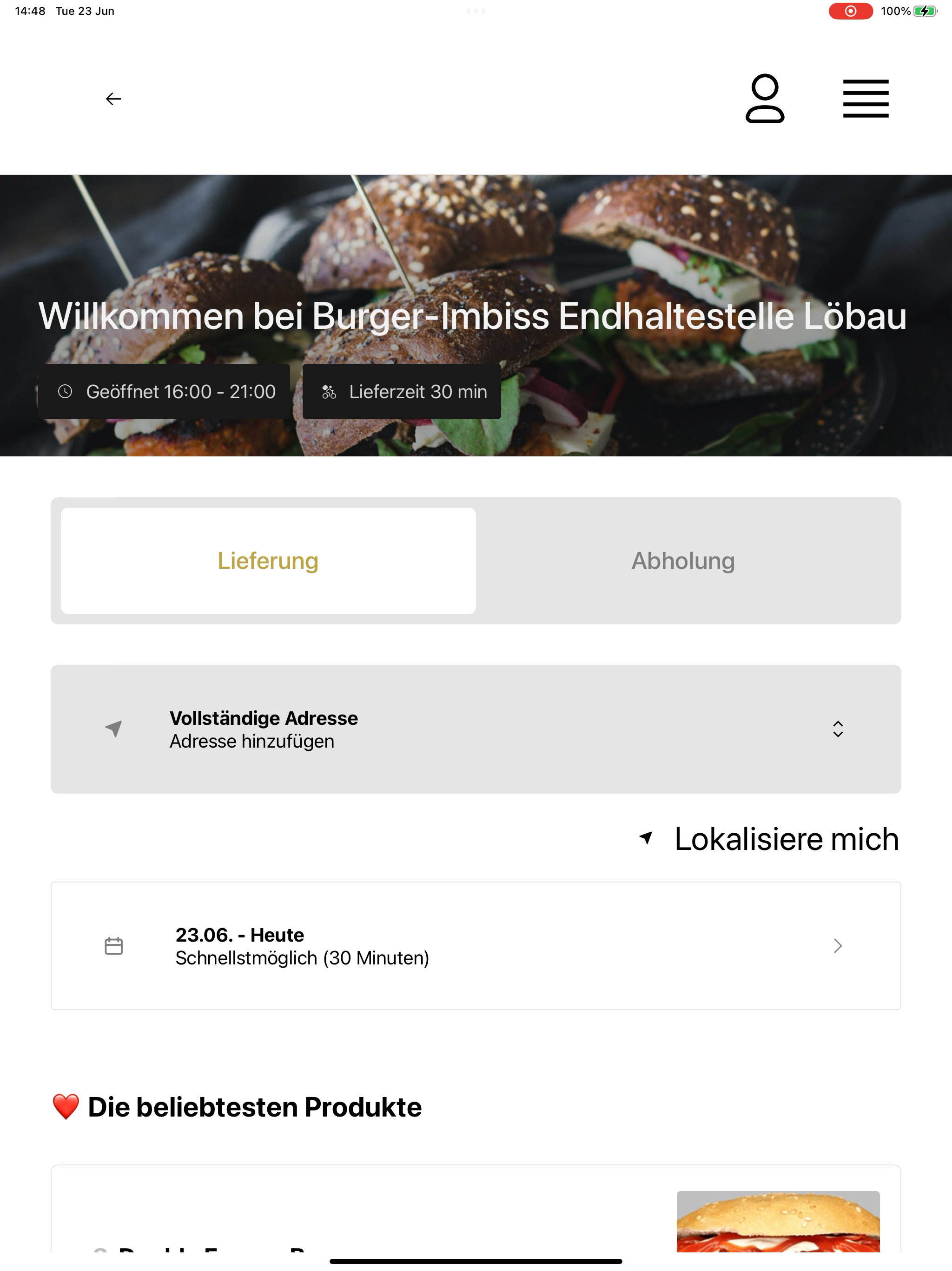 Burger-Imbiss Endhaltestelle screenshot 9