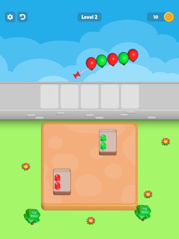 Pop Balloon Rush 3D iPad screenshot