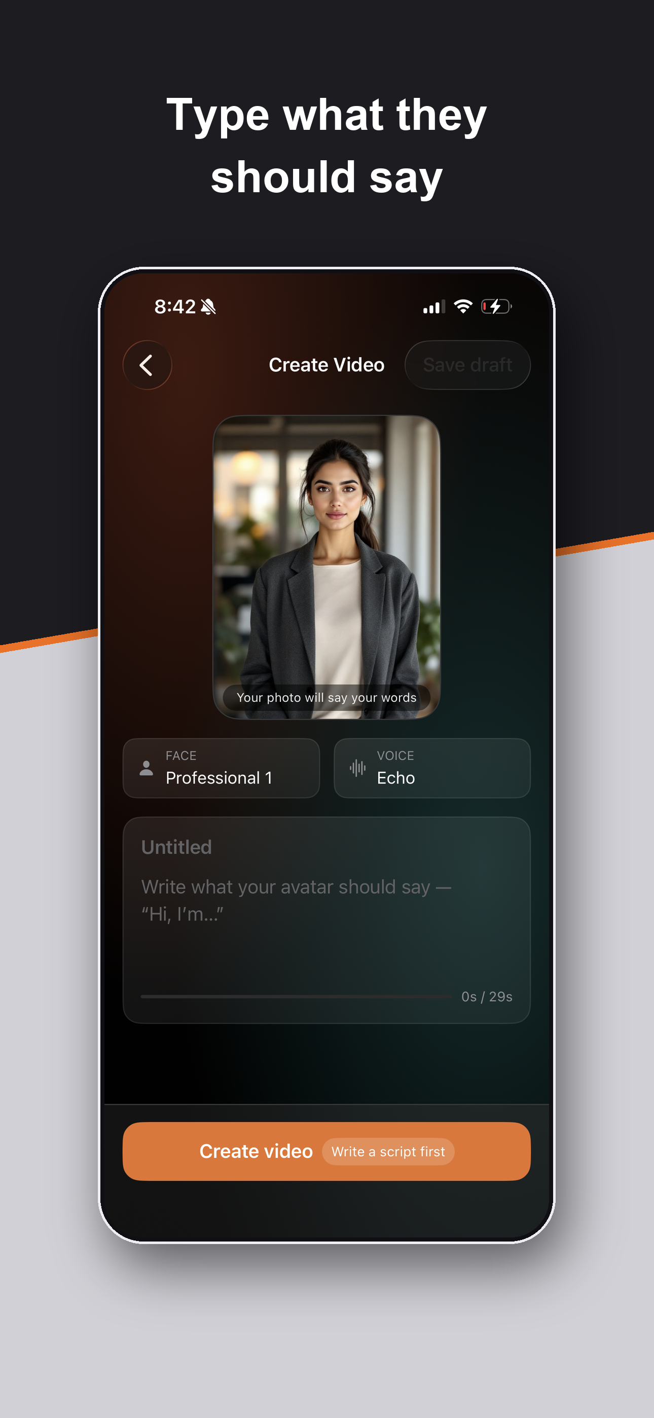 Avatalk - AI Video Generator screenshot 4