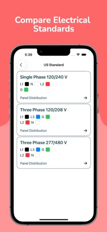 Electrical Wiring Codes iPhone screenshot