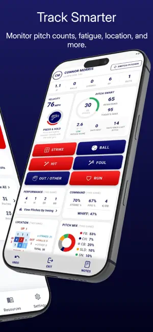 Track-A-Pitch: Pitch Counter screenshot 2