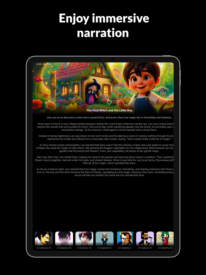 Bedtime Story AI Generator