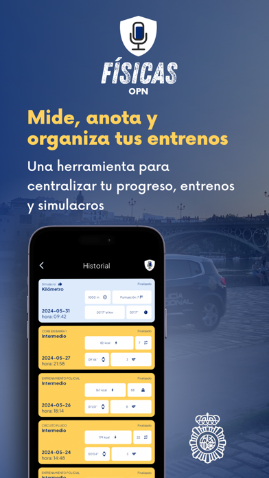 OPN Físicas Policía Nacional Screenshot