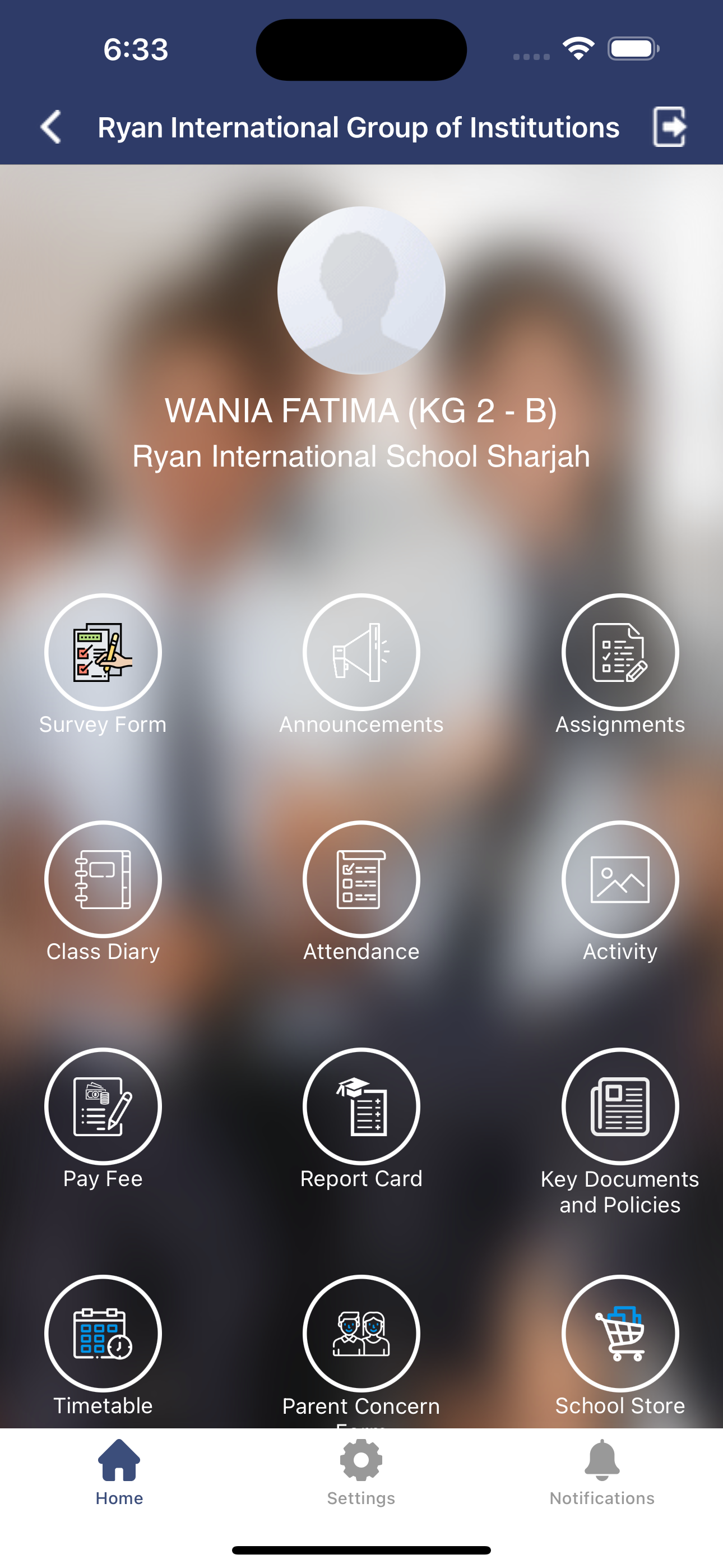 Ryan Parent Portal