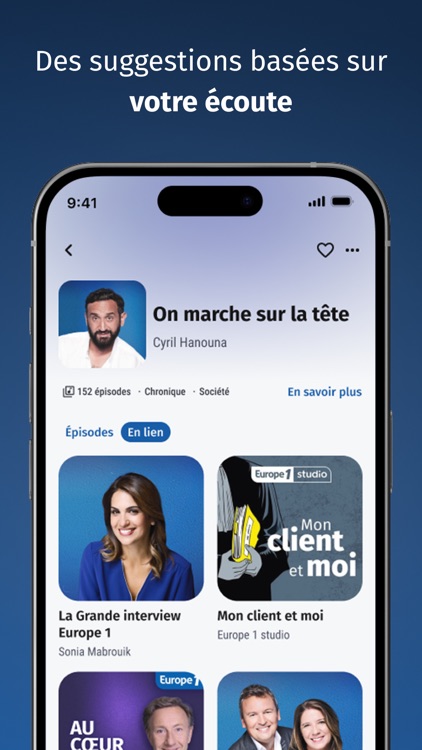Europe 1: radio, podcast, actu screenshot-5