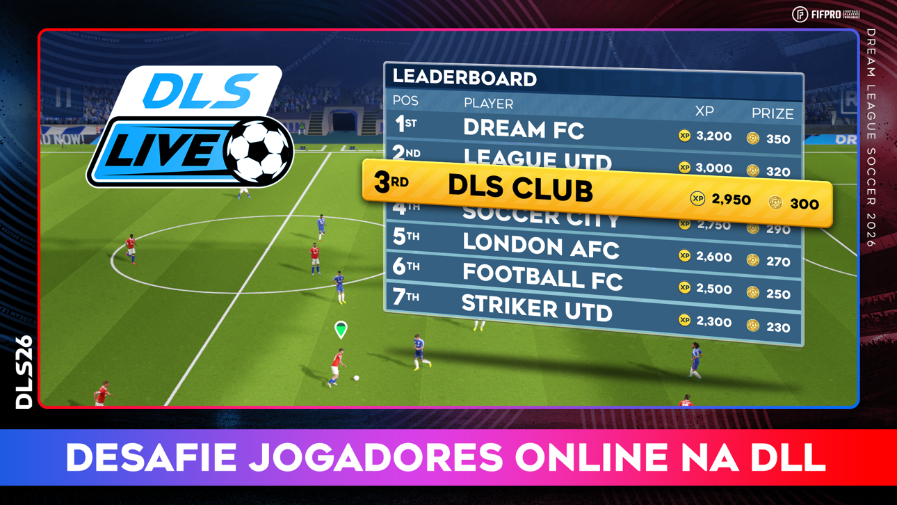 Dream League Soccer 2026 iOS Mod IPA screenshot 6 - iOS game interface