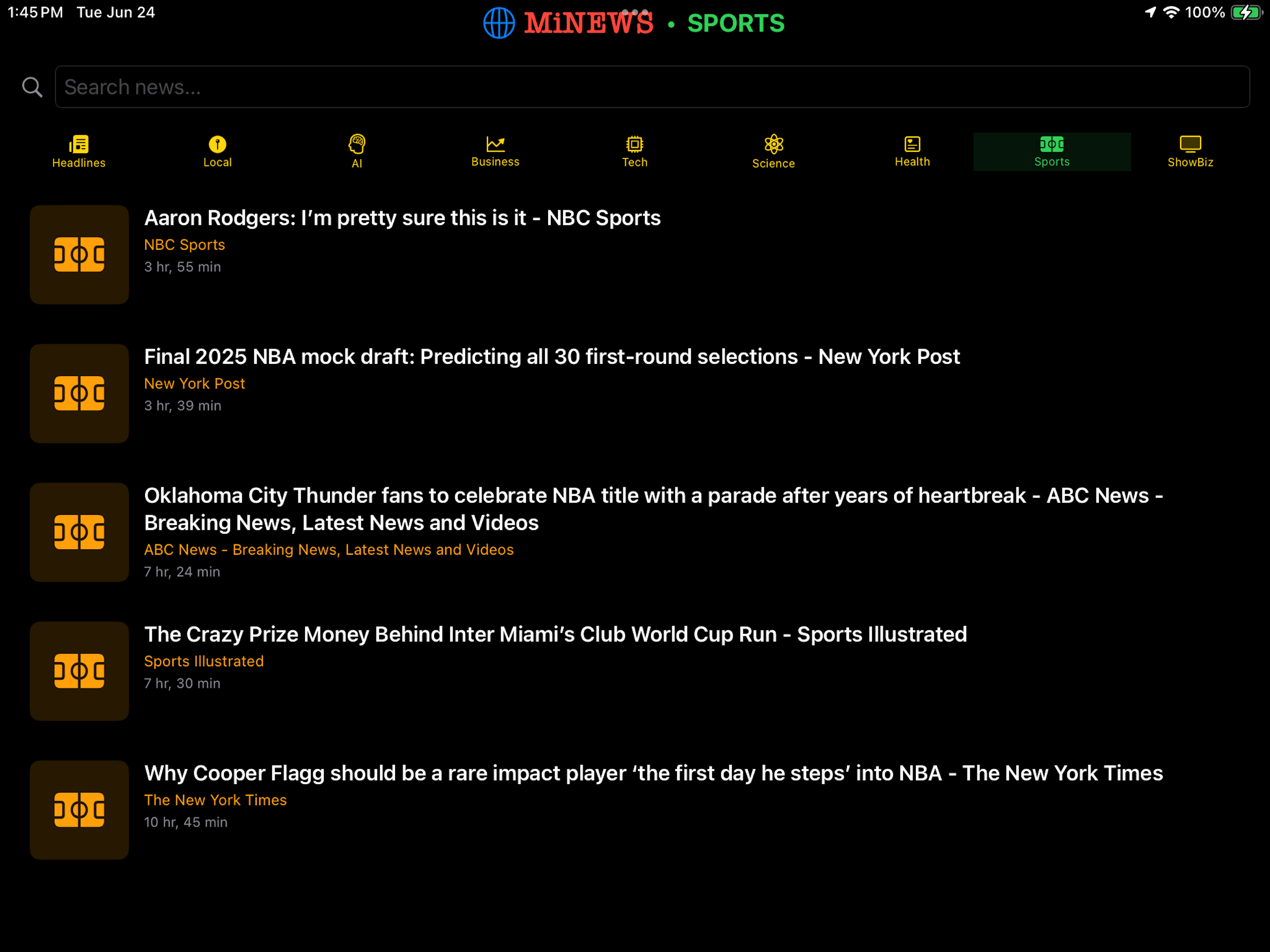 MiNEWS DAILY BRIEF screenshot 14