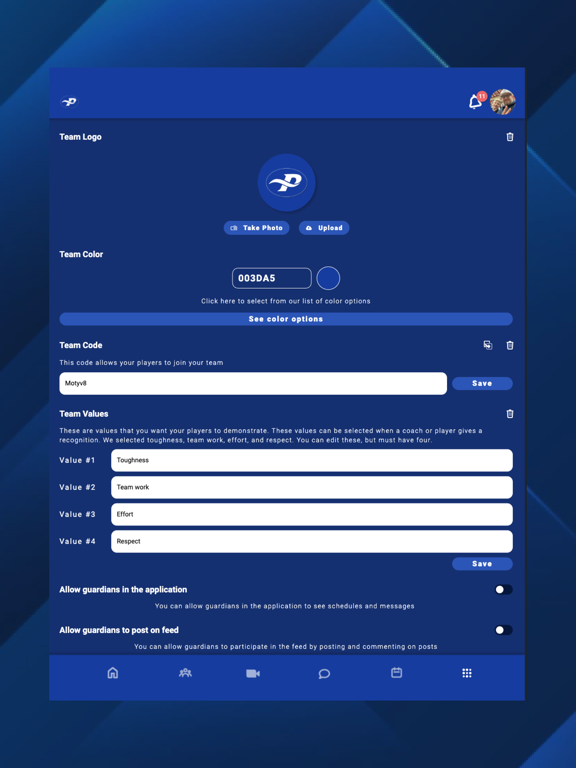 MOTYV8 iPad screenshot 6 - Sports app