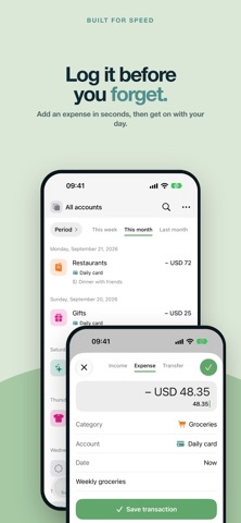 calmfinance: money manager Screenshot 2 of 9