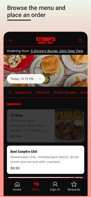 Stomp's Burger Joint screenshot 2