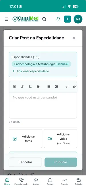 CanalMed iPhone screenshot 3