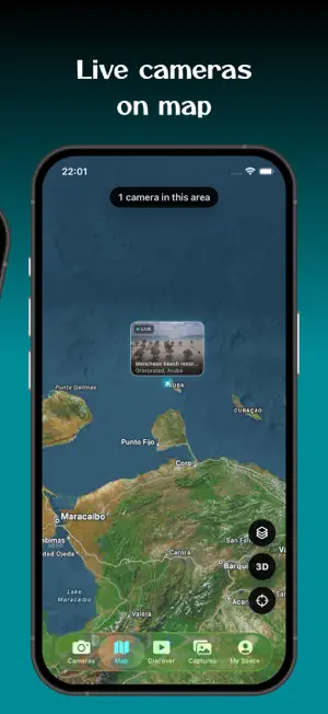 Planet Cam: Live World Map screenshot 2