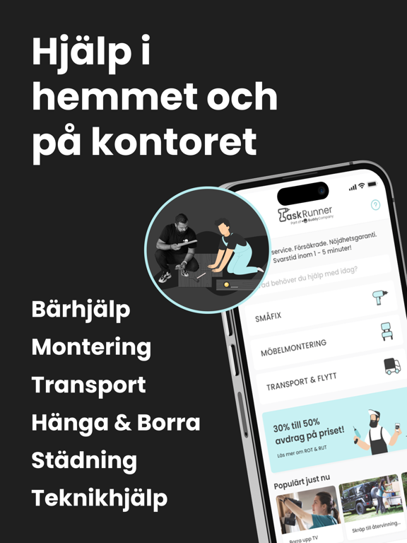 Screenshot #4 pour TaskRunner - Boka tjänst